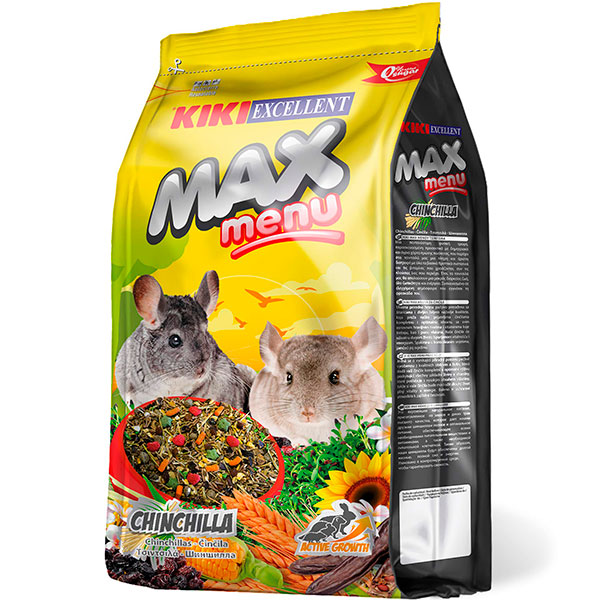 MAX MENU CHINCHILLAS 800gr
