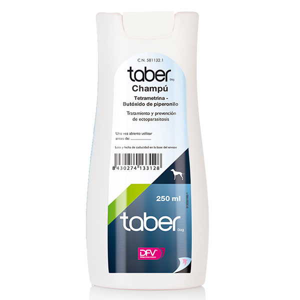 TABERDOG CHAMPU TETRAMETRINA 250ml