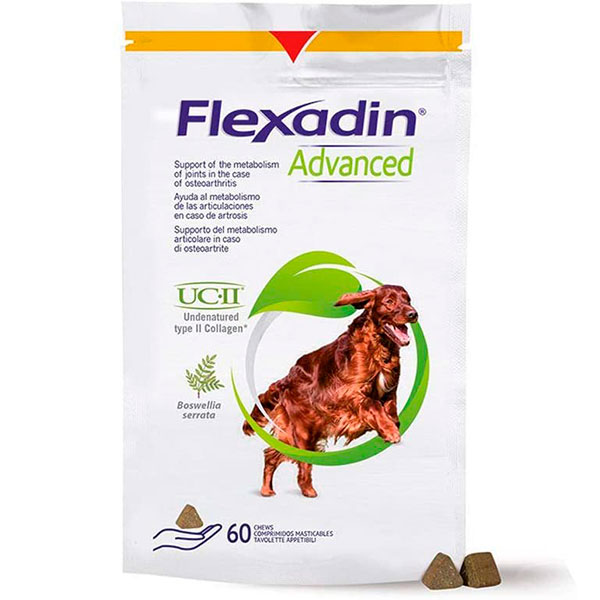 Flexadin Advance UCII perros 60 chews