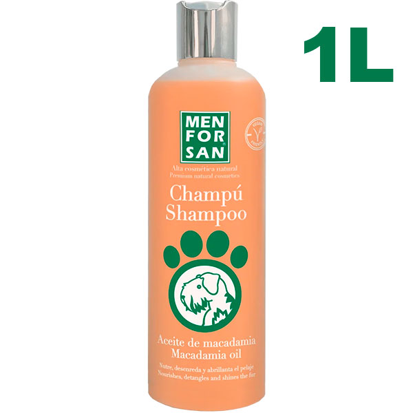 CHAMPU ACEITE MACADAMIA PERROS 1L