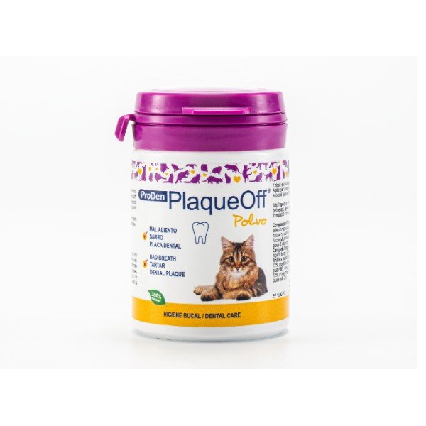 PLAQUE OFF POLVO GATO 40 G