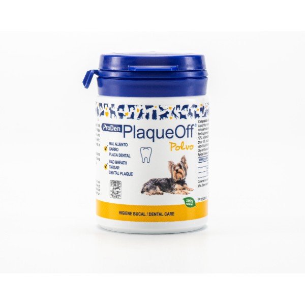 PLAQUE OFF POLVO PERRO Y GATO 40 G
