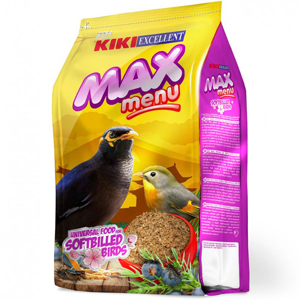 MAX MENU INSECTIVOROS Y FRUGIVOROS 1KG