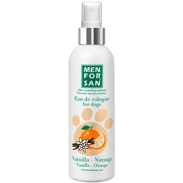 COLONIA PARA PERROS VAINILLA y NARANJA 125ml