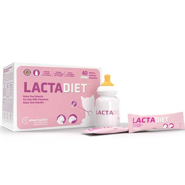 LACTADIET Gatos con Calostro. 40x7.5 GR (300GR)