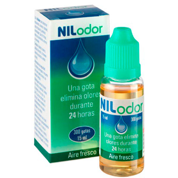 Nilodor gotas 15ml. Desodorizante ambiental