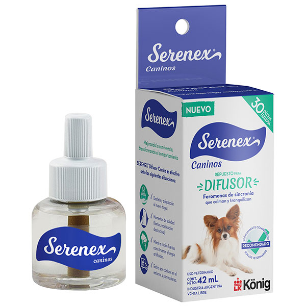 Serenex Recambio. Feromonas para Perros