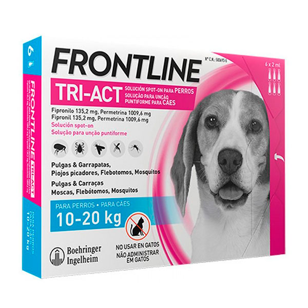 FRONTLINE TRI-ACT 10-20kg. 6 PIP