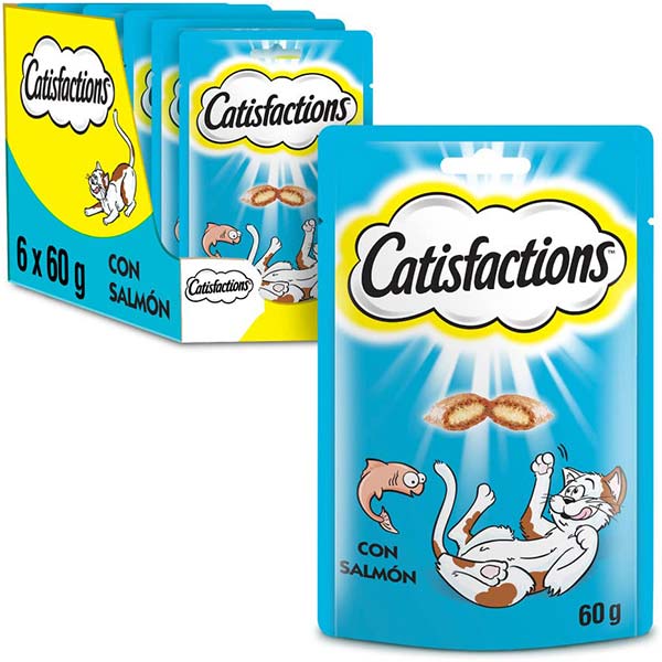 CATISFACTIONS SALMÓN 6x60gr