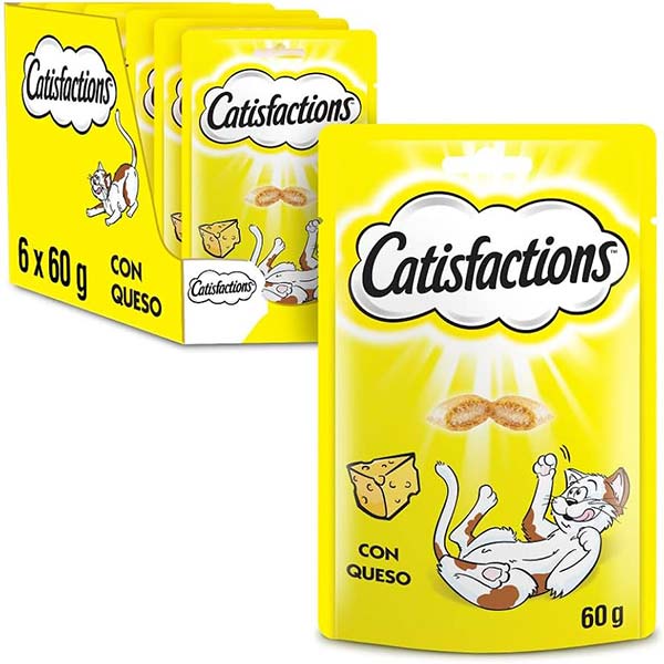 CATISFACTIONS Queso 6x60gr