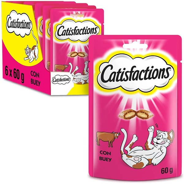 CATISFACTIONS BUEY 6x60gr