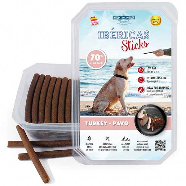 IBERICAS STICKS PAVO 70U 800GR