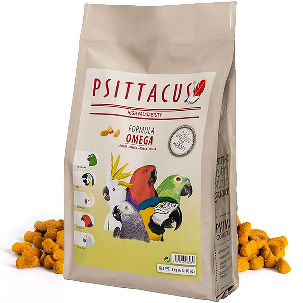 PSITTACUS PIENSO OMEGA 3kg