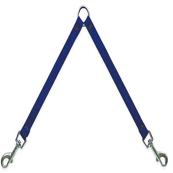 ACOPLE 2 PERROS NYLON 20mm x 33cm