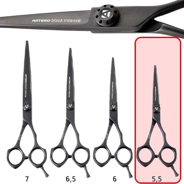 #ARTERO TIJERAS BLACK INTENSE 5.5"
