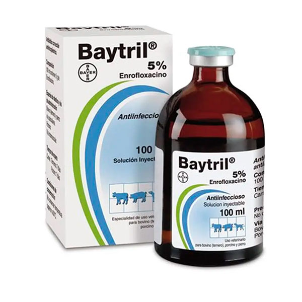 BAYTRIL INY 5% 100 ML