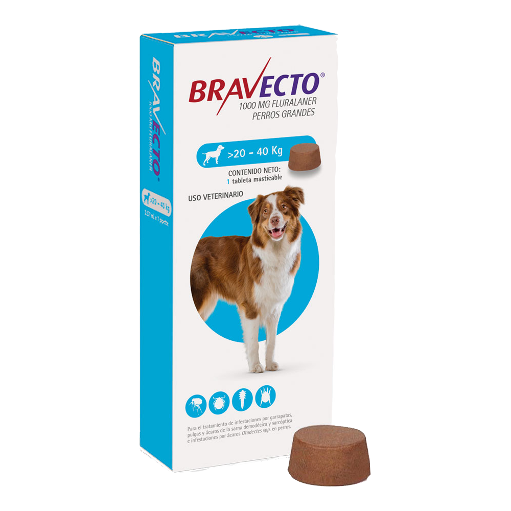 BRAVECTO 1000MG 20-40 KG