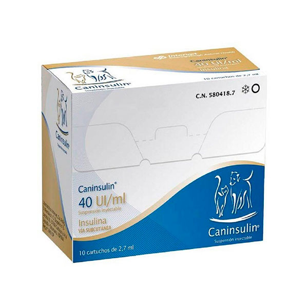 CANINSULIN CARTRIDGES 10x2,7ML