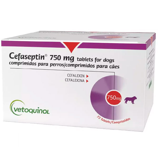 CEFASEPTIN 750MG 72 COMP