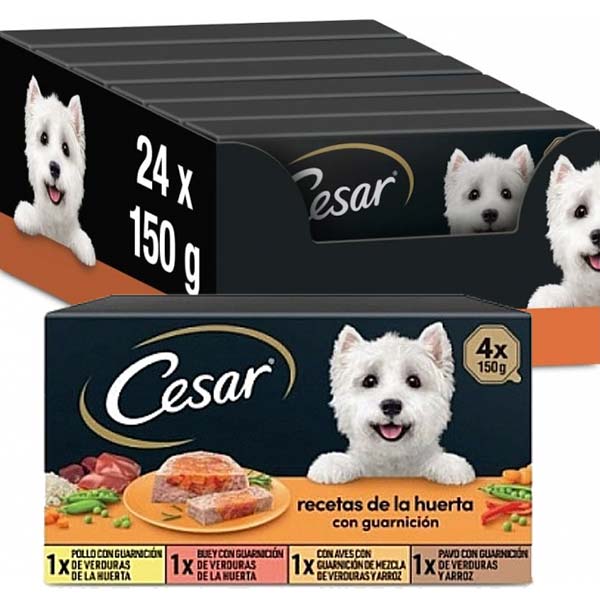 CESAR MULTIPACK HUERTA 6x(4x150gr)