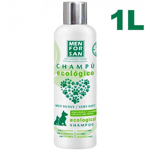 CHAMPU ECOLOGICO (perros y cachorros) 1L