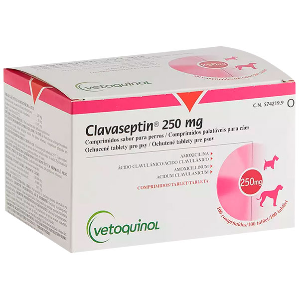 CLAVASEPTIN 250MG 100COMP