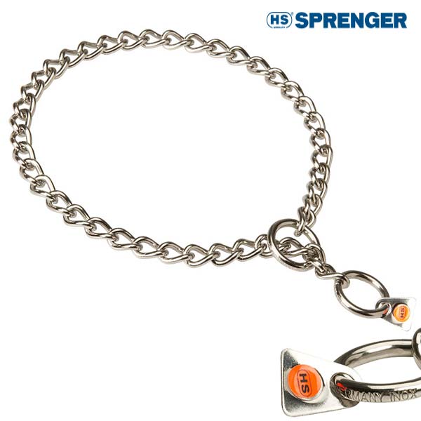 SPRENGER COLLAR AHOGO 55CMx2,5mm INOX