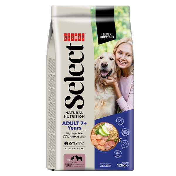 SELECT ADULT 7+ Pollo y Arroz 12KG