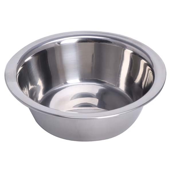 COMEDERO ACERO INOX PERROS 33cm 6,50L 7,5 QT