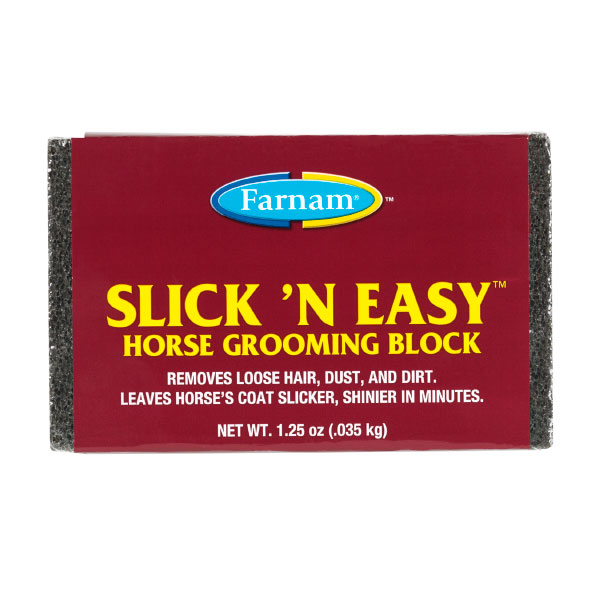 Slick 'N Easy 1 Ud. Cepillo – Lija para aseo equino