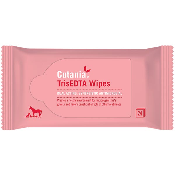CUTANIA TrisEDTA Wipes 24 Toallitas