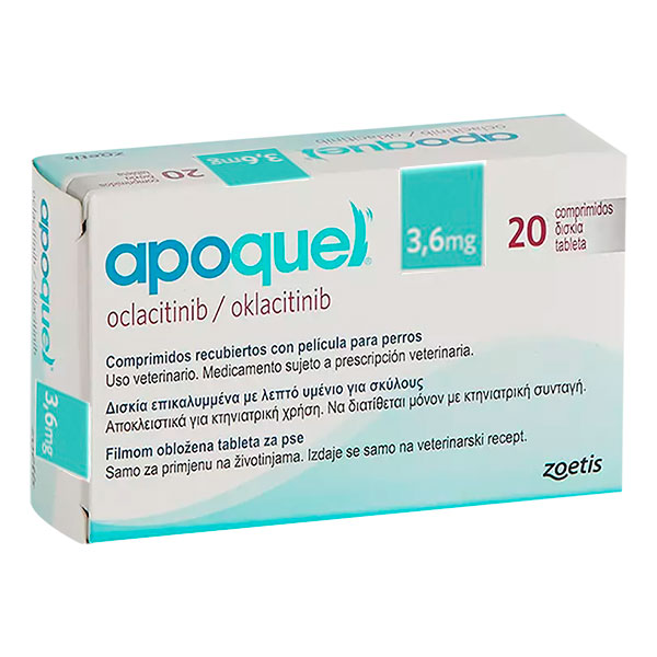 APOQUEL 3.6mg 20c.