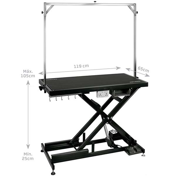 ARTERO MESA ELECTRICA PREMIUM 125*65*25-95