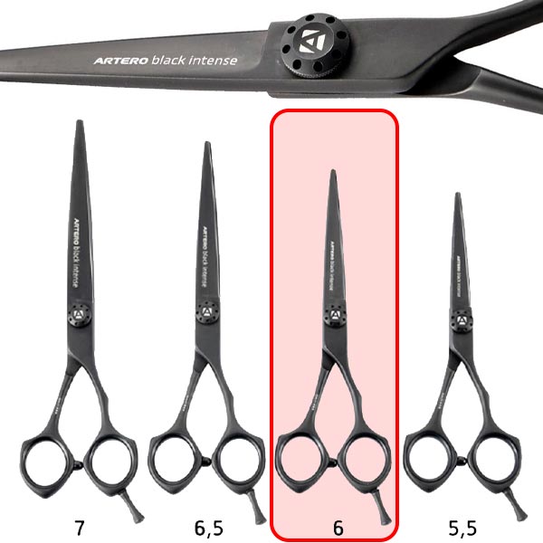 ARTERO TIJERAS BLACK INTENSE 6"