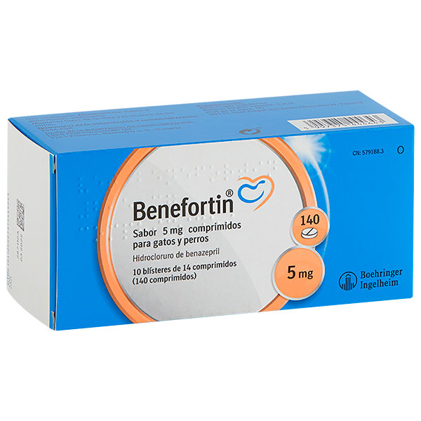 BENEFORTIN 5 mg 140 COM.