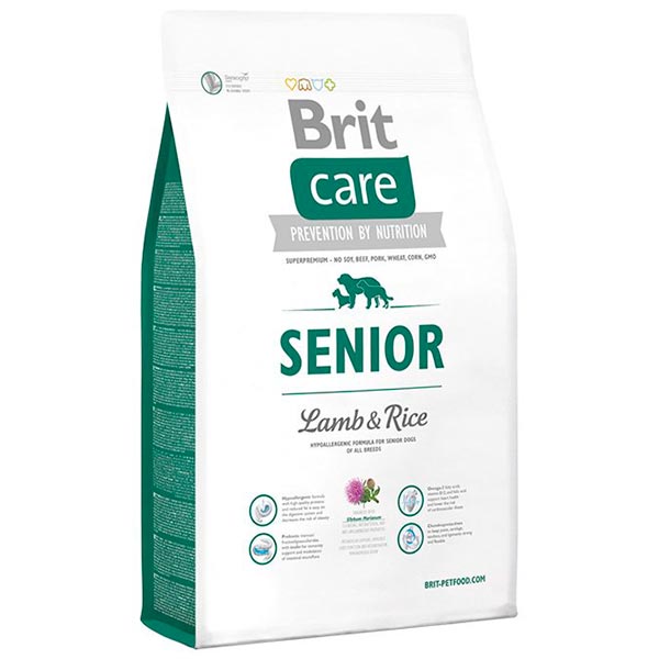 Brit Care Dog Hypoallergenic Lamb Senior 3kg