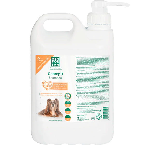 CHAMPU ACEITE MACADAMIA PERROS 5L