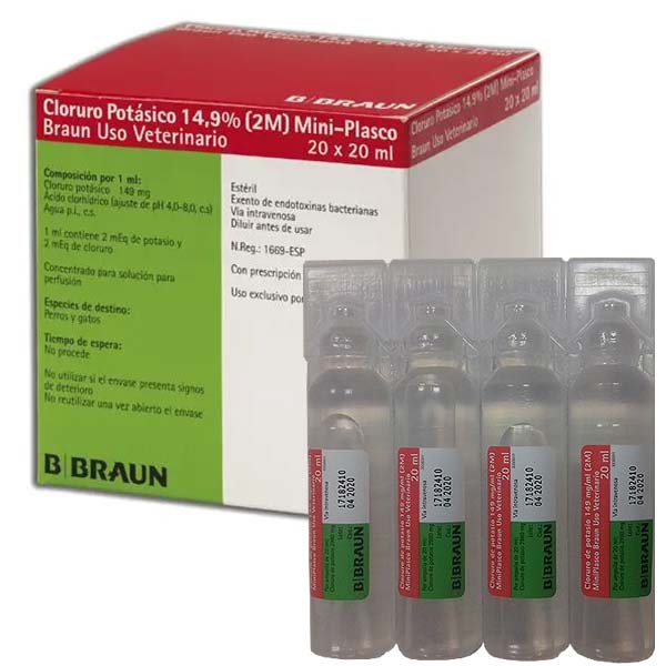 CLORURO POTASICO 20x20ML