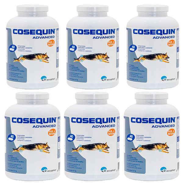 COSEQUIN ADVANCED PERROS 6x40COMP