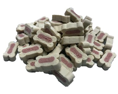 CUBO HUESOS SALMON y ARROZ 500 gr