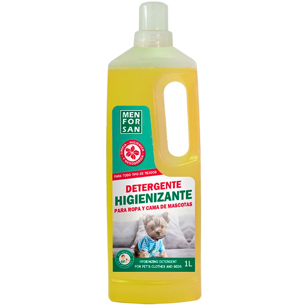 DETERGENTE PARA ROPA Y CAMA DE MASCOTAS 1L