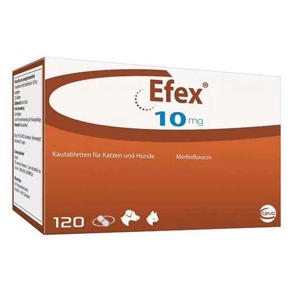 EFEX 10MG - PERRO -120 comp