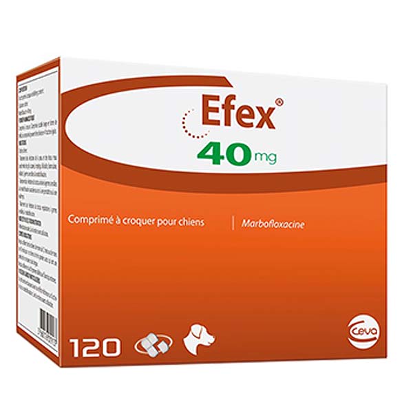 EFEX 40MG - PERRO -120 comp