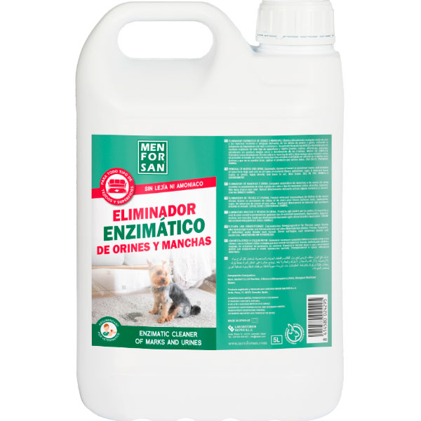 ELIMINADOR ENZIMATICO DE ORINES Y MANCHAS 5L