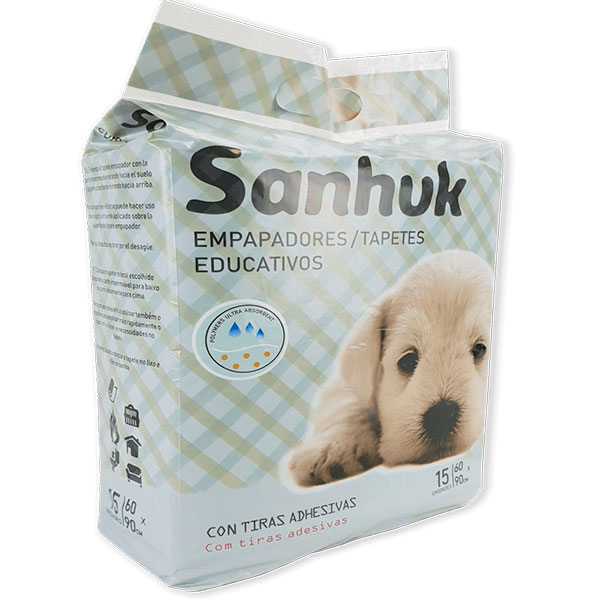EMPAPADOR SANHUK 60x60CM 15UDS