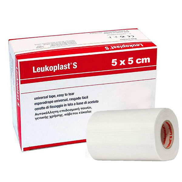 ESPARADRAPO TELA 5x5 LEUKOPLAST BLANCO