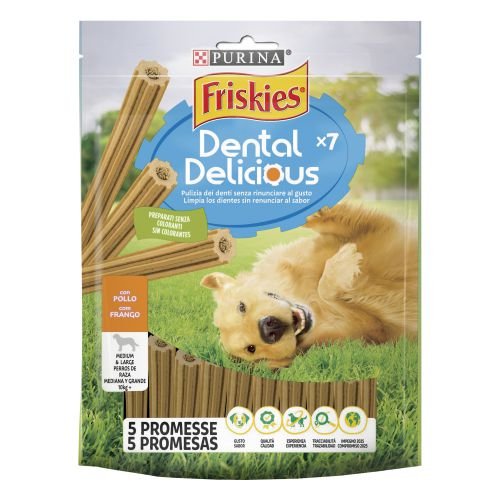 FRISKIES DENTAL DELICIOUS Pollo 6x200g