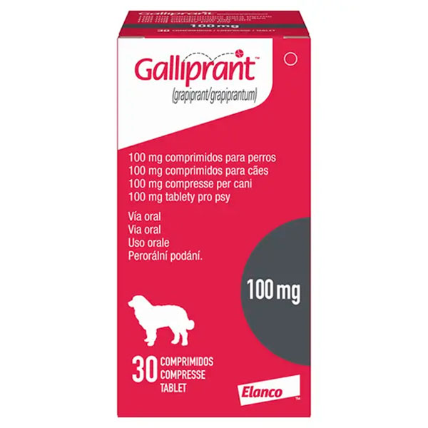GALLIPRANT 100 MG 30 TABLETAS 34.1-100 Kg