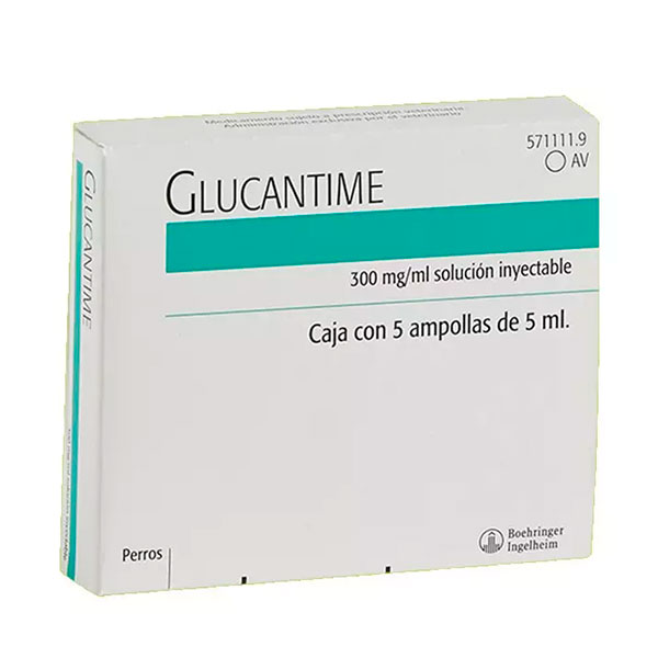 GLUCANTIME 5 ampollas