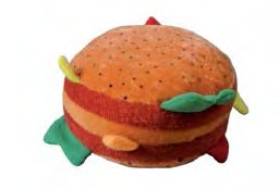 HAMBURGUESA PELUCHE 12cm